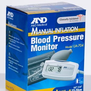 A&D Manual Inflation Bp monitor.(UA-704)