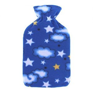 Hot Water Bottle With Cloth Cover.