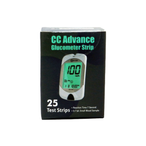 CC Advance Glucometer Strips.