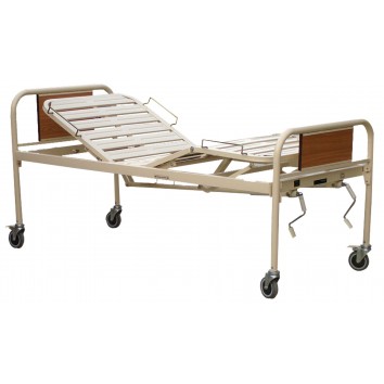 Hospital Bed.(double hand operated)
