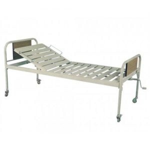 Hospital Bed.(single hand operated)