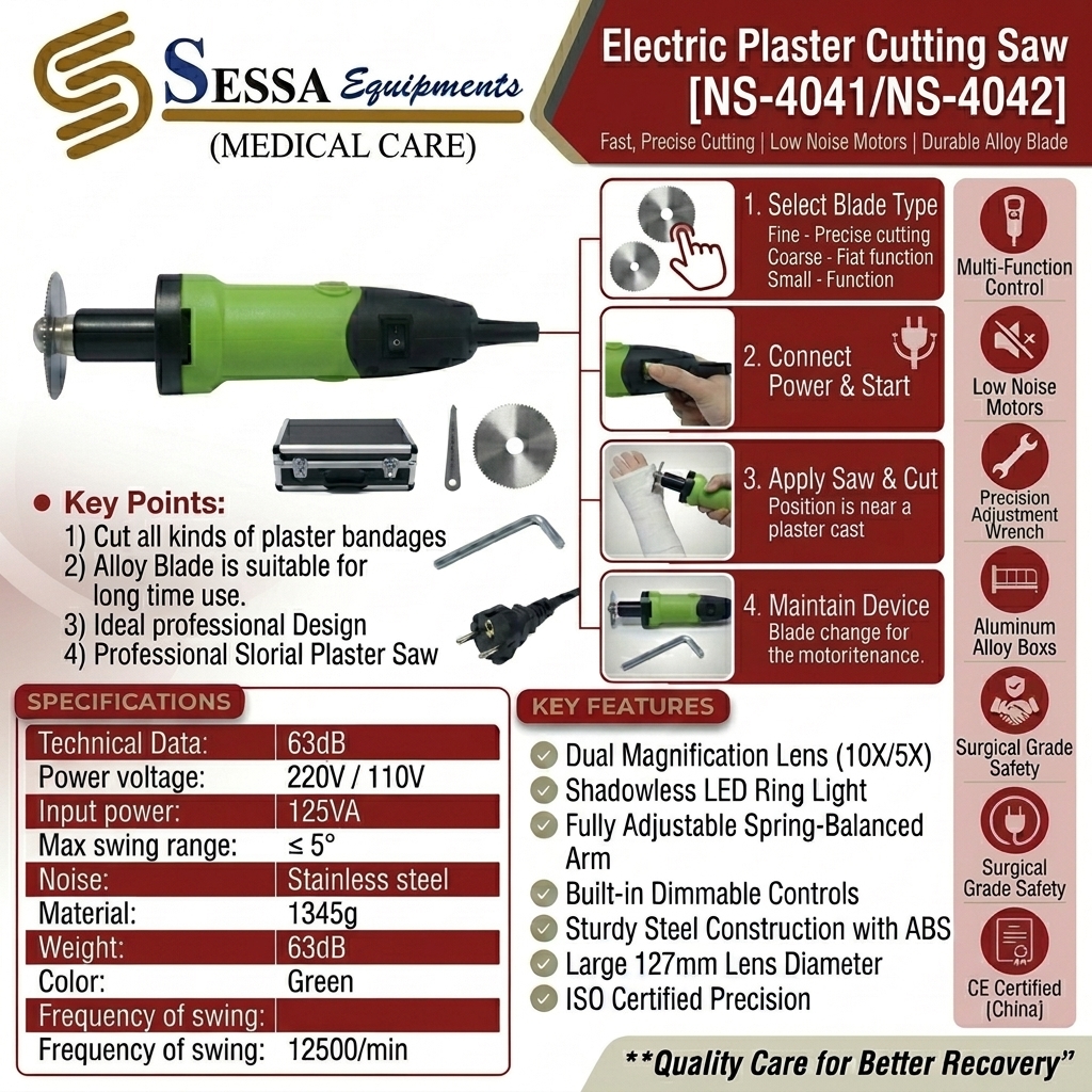 Electric Plaster Cutting Saw. (NS-4041/NS-4042)