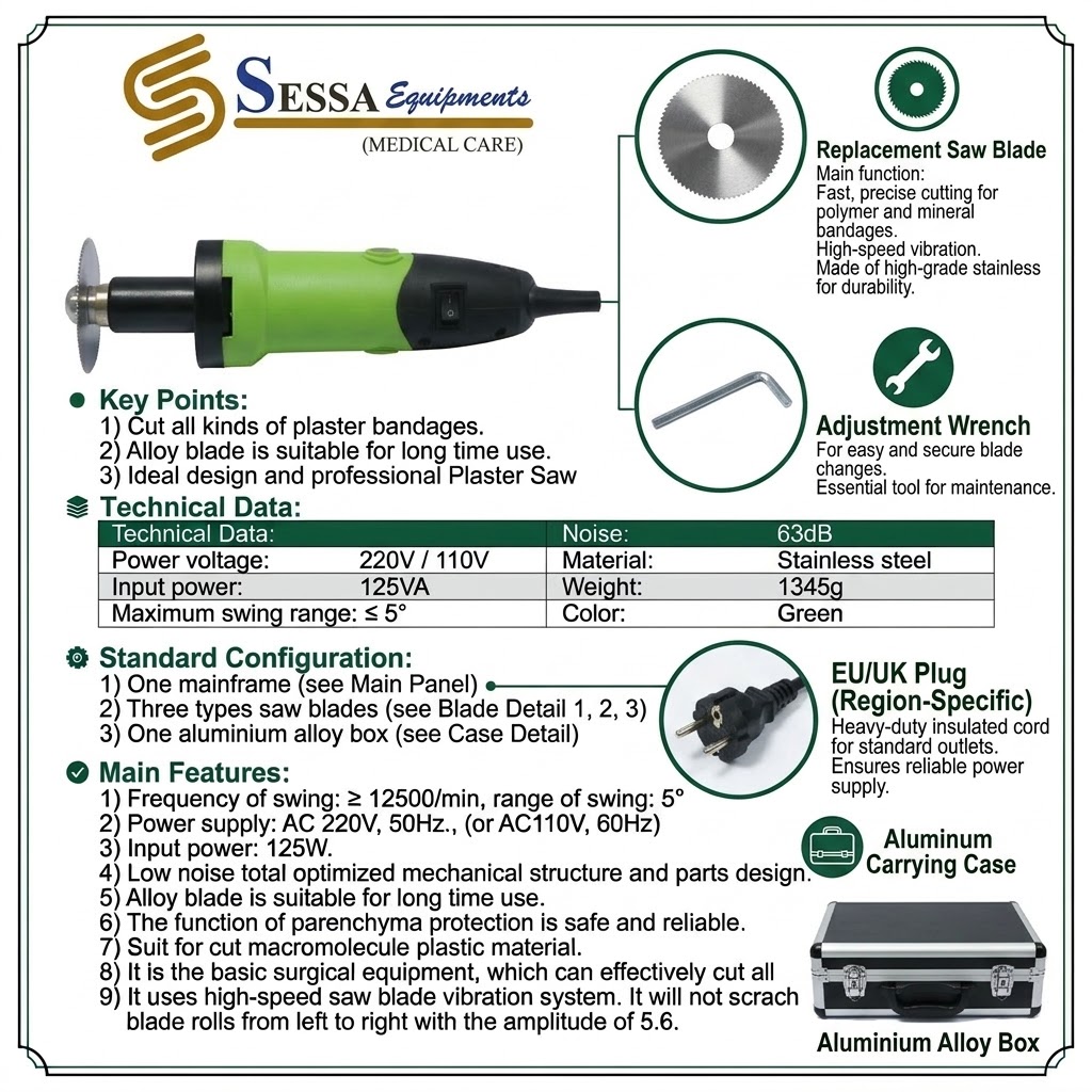 Electric Plaster Cutting Saw. (NS-4041/NS-4042) - Image 4