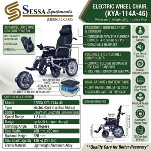 Electric Wheel Chair. (KYA-114A-46)