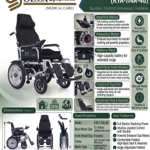 Electric Wheel Chair. (KYA-114A-46)