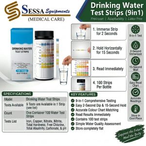 Drinking Water Test Strips (9in1)